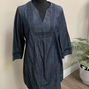 Boden Denim Tunic